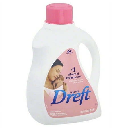Dreft Laundry Detergent, 100 fl oz