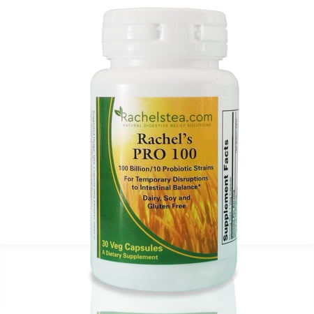 Rachels Pro 100 Probiotic: 100 Billion Count Probiotics, Intestinal Flora Rebuilding And Strengthening