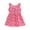 Red, variant on EnJoCho 1 to 6Y Toddler Cute Dresses Baby Kids Girls Sleeveless Printed Skirt Princess Dresses Fashion Solid Party Dress Little Girl Summer Clothes