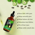 thumbnail image 2 of Aliver Jamaican Black Castor Oil, Body Massage Castor Oil, 100% Pure & Natural Anti-Aging Essential Oil 1 Pack/4.04 fl.oz, 2 of 10