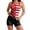 #A01-Multicolor, variant on USA Flag Printed Tankini Swimsuits for Women 2026 Tummy Control Two Piece Bathing Suit Sleeveless Crewneck Tanks Boyshorts with Pockets Swimwear Swimwear Summer Beach Vacation Swimsuit