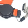 thumbnail image 4 of Silbato de emergencia de seguridad de supervivencia 7 en 1 con cordón para acampar y aventuras, negro, 4 of 5