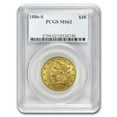 thumbnail image 1 of 1886-S $10 Liberty Gold Eagle MS-62 PCGS, 1 of 3