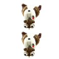 thumbnail image 1 of Toystoory PU Leather Golf Alignment Stick Headcover Made Well Swing Trainer Premium Perro 2piezas, 1 of 1
