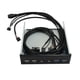 thumbnail image 4 of 2piezas 5,25 Pulgadas Caja de la Pc de Escritorio Panel Frontal Interno USB Concentrador, 4 of 5