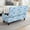Blue Shark Coral, variant on FOR U DESIGNS Cartoon Cat Print Stretch Ottoman Cover for Flip-Top Storage Footstool, Washable Rectangle Stool Slipcover with Elastic Band Soft Stool Covers Non-Slip Dustproof Furniture Cover