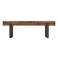 thumbnail image 3 of SEI Furniture Dunlin Rustic Industrial Wooden Bench in Natural Reclaimed, 3 of 7