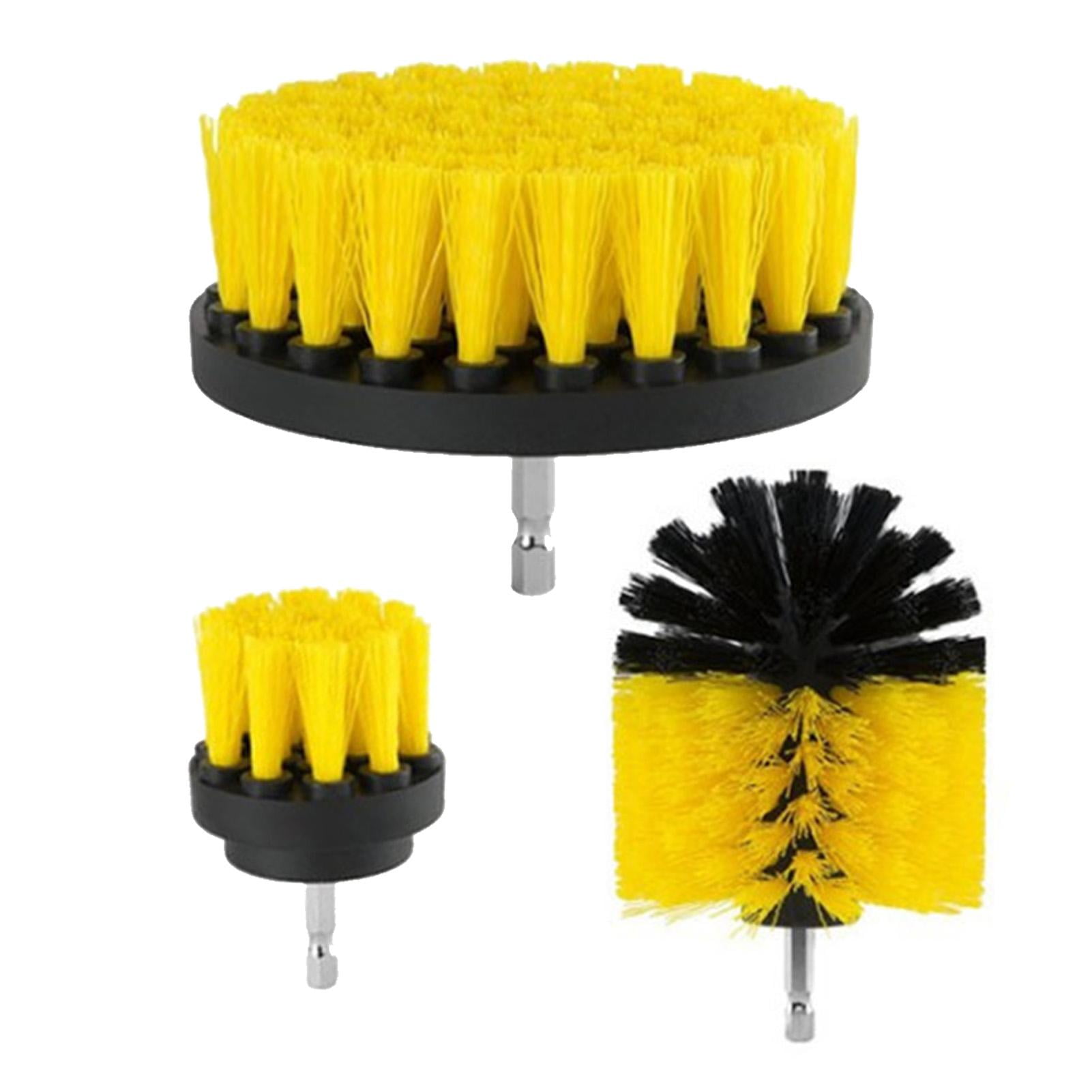 Drill Scrub Brush 3 Pcs Grout Cleaning Drill Brushes All Purpose