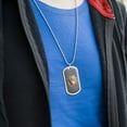 thumbnail image 3 of Kittens Selfie Picture Military Dog Tag Pendant Necklace with Chain, 3 of 5