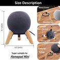 thumbnail image 2 of Soporte de madera para HomePod mini Counlisha White Oak, 2 of 7