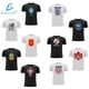 thumbnail image 1 of Playera de Licra Blanco y Negro MAYOREO Pack con  10 surtidas con Estampado Mundialista, 1 of 11