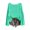 Mint Green, variant on ManxiVoo Women's Bohemian Floral Print Knitted Pullover Sweater Long Sleeve Crewneck Blouse Artistic Casual Winter Top S Size Blackish Green