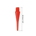 thumbnail image 2 of Unique Bargains Plastic Dart Tips, 50 Pack 2BA Thread Soft Dart Tips, Red, 2 of 7