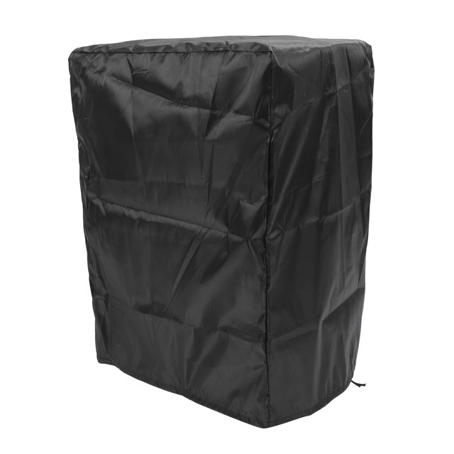 Powered Speaker Cover, Black Oxford Cloth Waterproof, Lightweight Speaker Dust Cover, Upright Speaker Bag, Sunscreen Audio Dust Cover, Guard for Home Sound Device