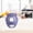 Purple Bear, variant on YAHHU Cute Cartoon Mechanical Kitchen Timer, 55 Minutes Cooking Baking Countdown Supplies, White Cattle Design (2.4 inches / 6 cm)