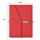 thumbnail image 2 of 1pcsa5 Notebook Business office book sub-tamaño 15*21CM cuaderno de imitación de cuero pu, rojo, 2 of 5
