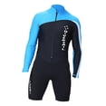 thumbnail image 2 of Traje de Buceo Cola Neopreno 1.5 mm Negro Azul M, 2 of 8
