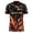 A01#Style12, variant on Men’s 3D Print German Eagle Football Jersey, Black Red Gold National Color Casual Short Sleeve Shirt for Sports Supporters