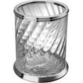 thumbnail image 1 of NuSteel REG8H Regal Glass &amp; Metal Wastebasket, 1 of 1