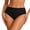 Black, variant on Solid Color High Waisted Swim Bottoms with Ruched Detail Triangle Bikini Panties for Beach and Pool Full Coverage Quick-Dry Swimwear Bottoms Ideal for All Seasons, XL, Black