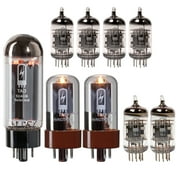 Fender Deluxe Reverb (Silver Panel) TAD Tube Set with Matched Power Tubes