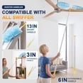 thumbnail image 5 of Heavy Duty Duster Refills, 24 Count Duster Refills with Handle, Multisurface 360° Dusters with 4X Microfibers, 5 of 8