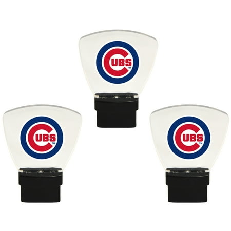 

Authentic Street Signs Chicago Cubs LED Nightlight 3-Pack