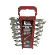 GRIP 89096 Stubby Combo Wrench Set, SAE, 7-Piece
