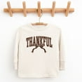 thumbnail image 2 of Varsity Thankful Coquette - Toddler Long Sleeve Graphic Tee and Youth Long Sleeve Graphic T-Shirt, 2 of 16