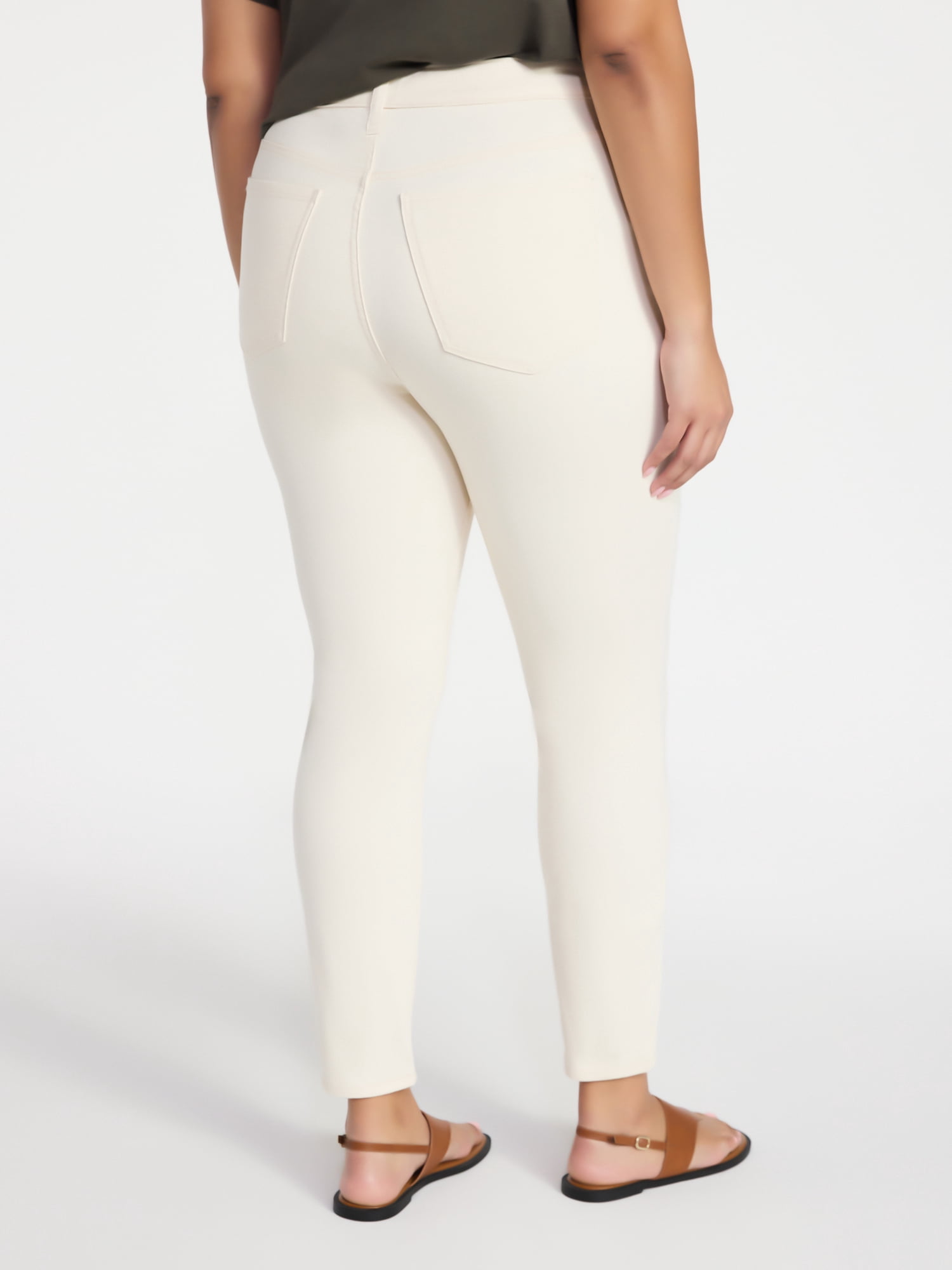 Terra & Sky Women's Plus High Rise Skinny Jeans, Sizes 16W-28W