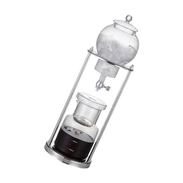 600ml Pour Over Cold Drip Coffee Pot Coffee Brewer pot Ice Home Kitchen Accessory