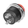 thumbnail image 3 of 5Pcs,16mm Red Momentary Push Button Switch Round Button R13-507 SPST 1 NO 1 NC, 3 of 3