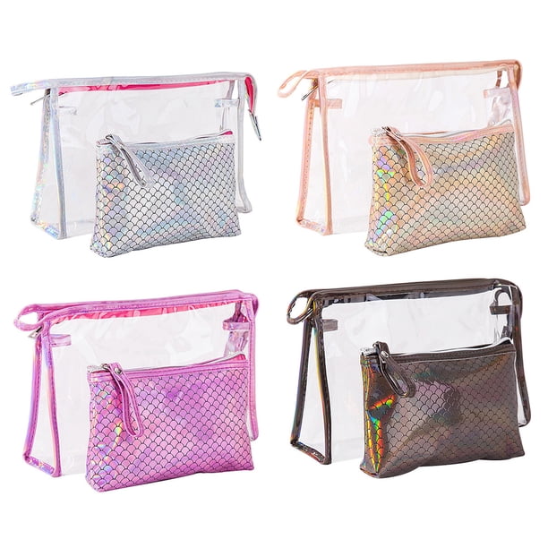 Neceser Transparente (Cierre De Colores) - Creaciones Danis