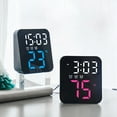 FDENGHU Smart Voice Controlled Alarm Clock with Temperature Display