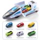 thumbnail image 1 of Juego de coches de juguete para niños pequeños, tren de Ciudad de aleación fundido a presión, con vehículos de luz y sonido heqiyong LED, 1 of 2