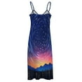 thumbnail image 4 of Galaxy Star Outer Space Fine Art Sleeveless Dress Summer Dress Woman 2025, 4 of 6