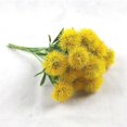 thumbnail image 1 of 1 pieza de flores de diente de león decorativas para el hogar, 25 cm, flores artificiales de plástico falsas para fiesta en casa, boda, decoración de tacto real verde, 1 of 4