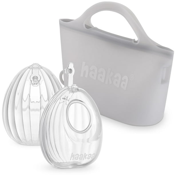 Extractor de leche portátil de silicona con carcasa de 75 ml con esterilizador