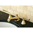 thumbnail image 2 of Kingston Brass KS4472ZL 8 in. Widespread Bathroom Faucet, Polished Brass, 2 of 3