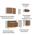 thumbnail image 4 of Cocina Integral Completa Modular Madesa Glamy 220cm BM 03, 4 of 10