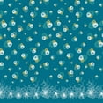 thumbnail image 1 of Soimoi Moss Georgette Fabric Leaves & Flower Panel Fabric Prints By Yard 42 Inch Wide, 1 of 1