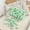 Mint Green, variant on mirlewaiy 200Pcs Nail Art Sponges for Ombre, Nail Gradient Sponges with 1 Grabbing Pen, DIY Nail Design Tools