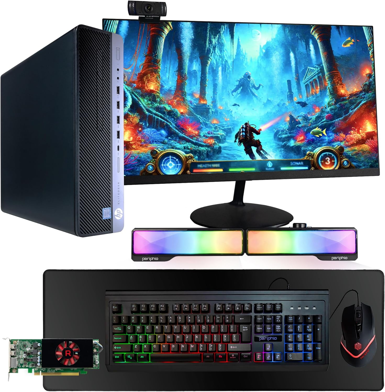 ゲーミングPC/i7 7700/500GB/NVIDIAグラボ/DELL ゲーミングPC 本体 Core i7-7700/SSD240GB/GTX1050