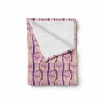 thumbnail image 2 of Feminist Soft Flannel Fleece Throw Blanket, Feminist Ideology Themed Multiple Female Hands as Fists Raised, Cozy Plush for Indoor and Outdoor Use, 50" x 70", Blue Violet Pale Peach, by Ambesonne, 2 of 6