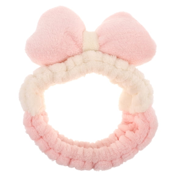 Bowtie Headband Soft Women Beauty Face Wash Makeup Shower Facial Skincare Spa Hair Band For Girls Skincare Mask