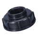 thumbnail image 3 of Adaptador de contenedor IBC Conector de manguera de jardín Válvula de tanque IBC con rosca S60x6 duradera para Negro DN25, 3 of 7