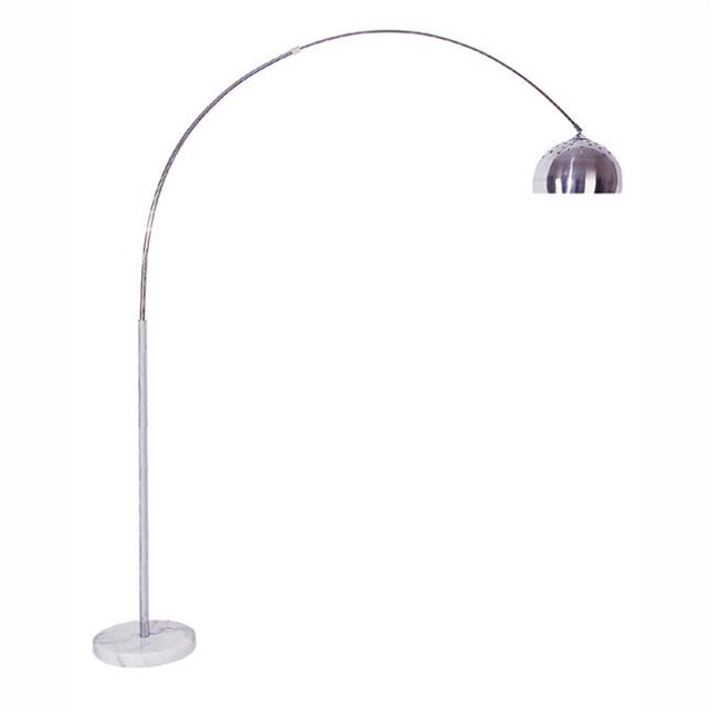 Lampe de Sol en Arche 85 Po. - Base en Marbre