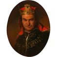 thumbnail image 3 of Friedrich von Amerling 15x18 Black Modern Framed Museum Art Print Titled - Boguwil Dawison as Richard III (1853), 3 of 5