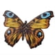 thumbnail image 1 of Decoración de Pared Al Aire Libre Decoración de Mariposas Decoración de Pared de Mariposas de Metal para Valla Pared de Metal para Decoraciones del Hogar Amarillo, 1 of 6