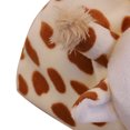 thumbnail image 4 of Cama para hámster, cálida, suave, con forma de animal, gruesa, pequeña casa para mascotas, para invierno, planeador de azúcar, oso dorado M Jirafa, 4 of 5